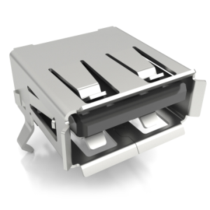 CONECTORES USB TIPO A  FÊMEA 90 GRAUS