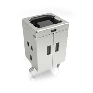 CONECTORES USB B  FÊMEA 180 GRAUS