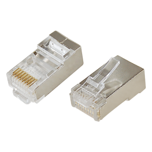 CONECTOR MODULAR PLUG RJ45 8P8C BLINDADO