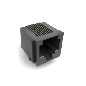 CONECTOR MODULAR JACK RJ45 8P8C 90 graus