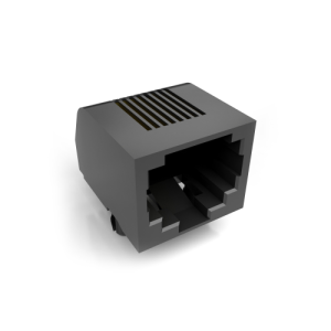 CONECTOR MODULAR JACK RJ45 8P8C 90 graus