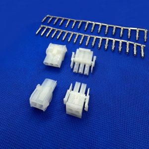 CONECTORES PASSO 6,35 mm  (Equivalente ao MATE-N-LOCK)