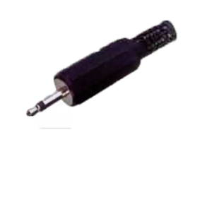 2.5mm Plug P-1 mono  Plástico c/ mola