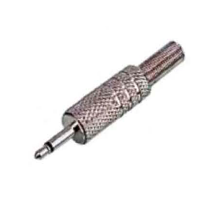 2.5mm Plug P-1 mono  Metal c/ mola