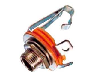 A: 6.35mm mono jack  close circuit