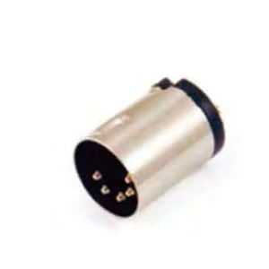 Plug Din Macho  P/ injeção (3P-8P)