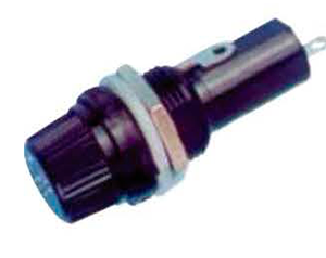 Porta Fusível  A: 5mmx20mm  B: 6mmx30mm