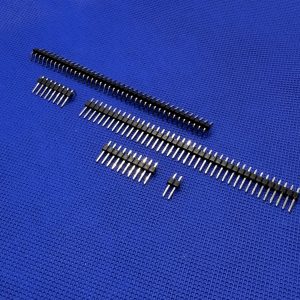 CONECTOR BARRA DE PINO 2,54mm 180 e 90 GRAUS