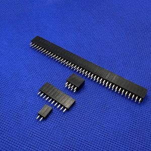 CONECTOR PASSO 2,54mm  FÊMEA (Equivalente MCI)  180 GRAUS