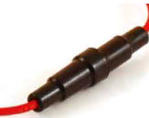 Porta Fusível  A: 5mmx20mm  B: 6mmx30mm