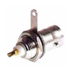 BNC Fêmea e/ Painel A) With Washer+Nut