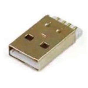 USB A Macho p/ Injeção curto