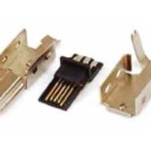 Mini USB 5P. Macho p/ injeção